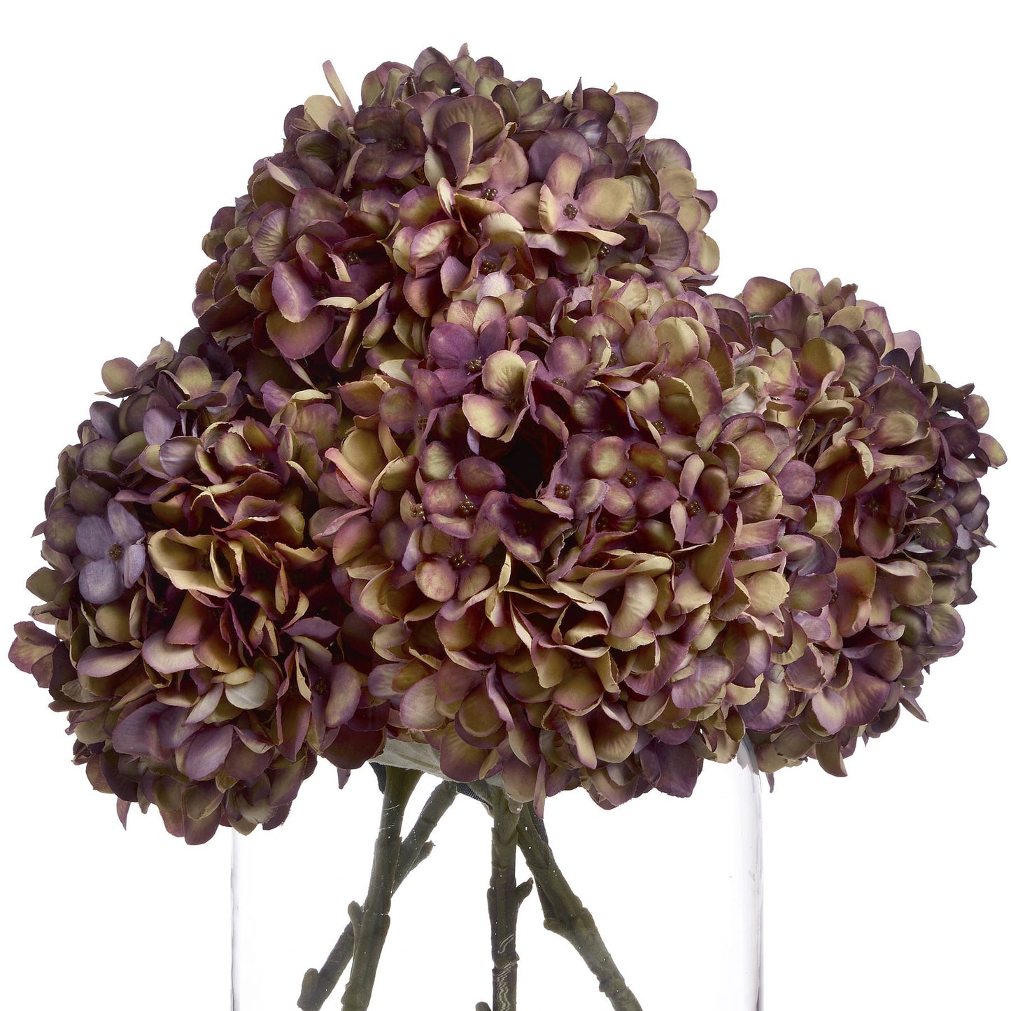 Luxurious Premium Artificial Hydrangea Bloom Stem - 4 colours