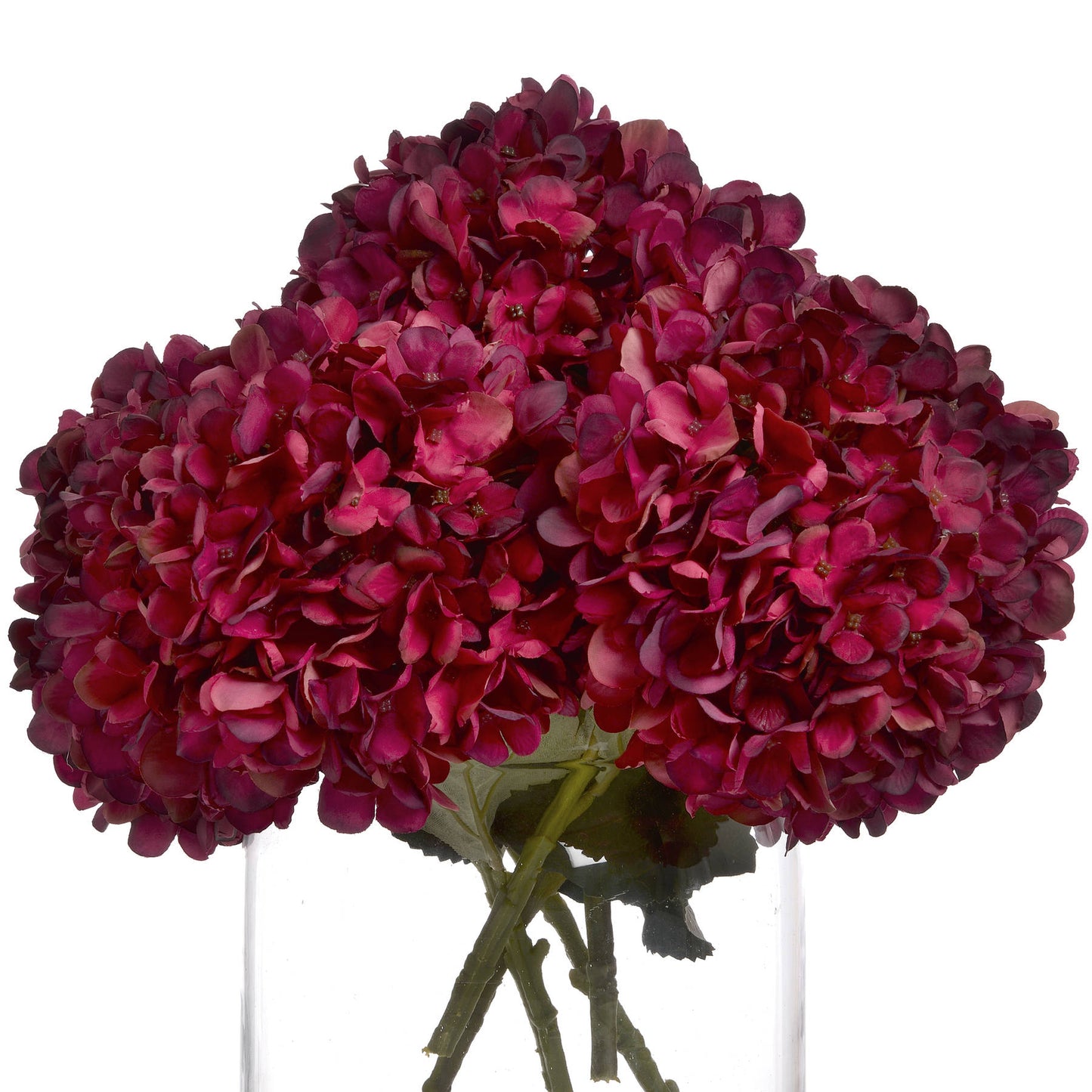 Luxurious Premium Artificial Hydrangea Bloom Stem - 4 colours