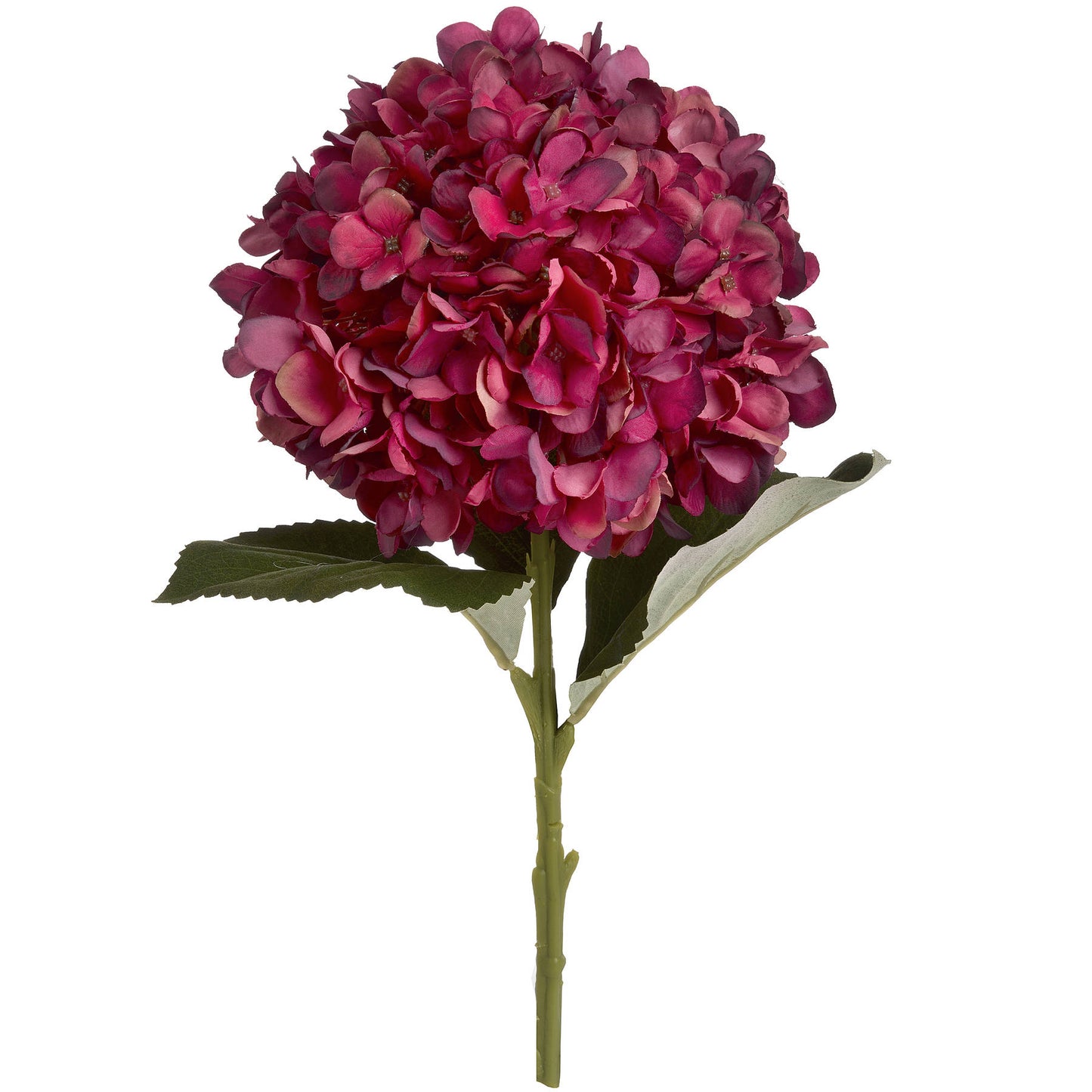 Luxurious Premium Artificial Hydrangea Bloom Stem - 4 colours