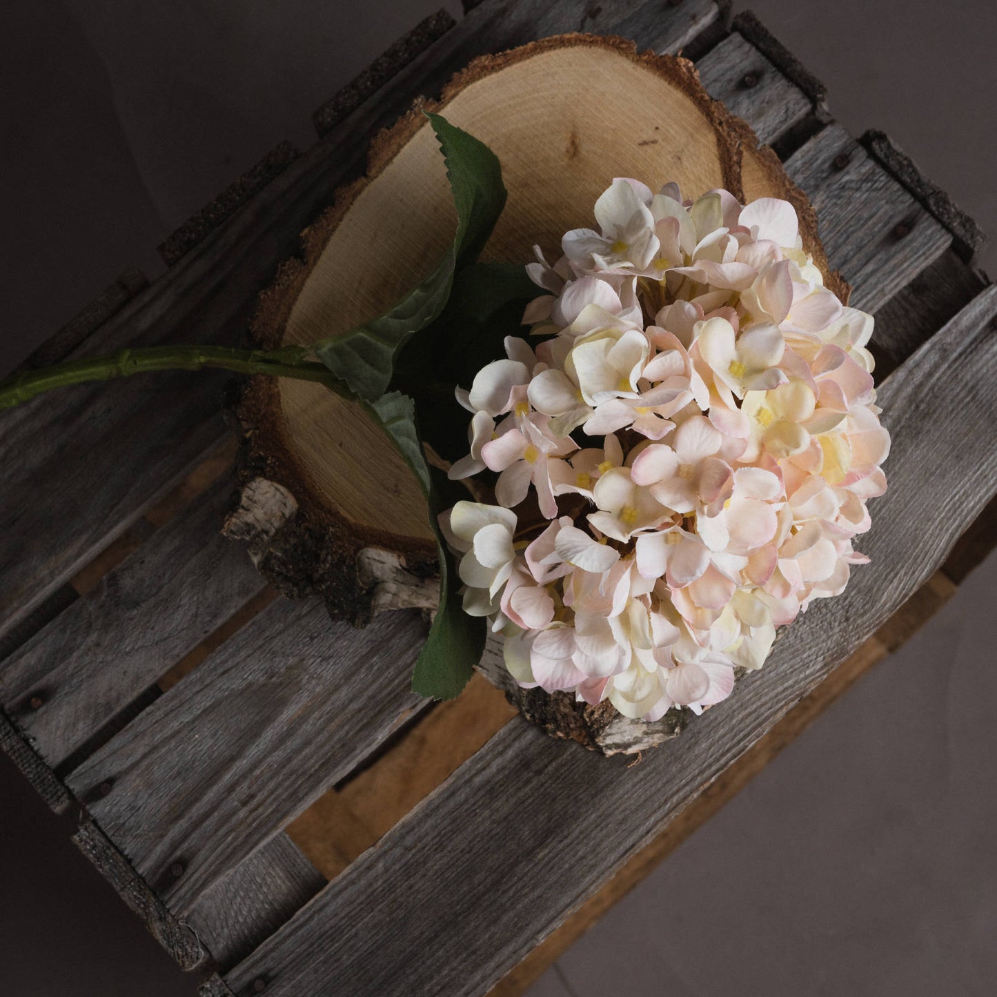 Luxurious Premium Artificial Hydrangea Bloom Stem - 4 colours