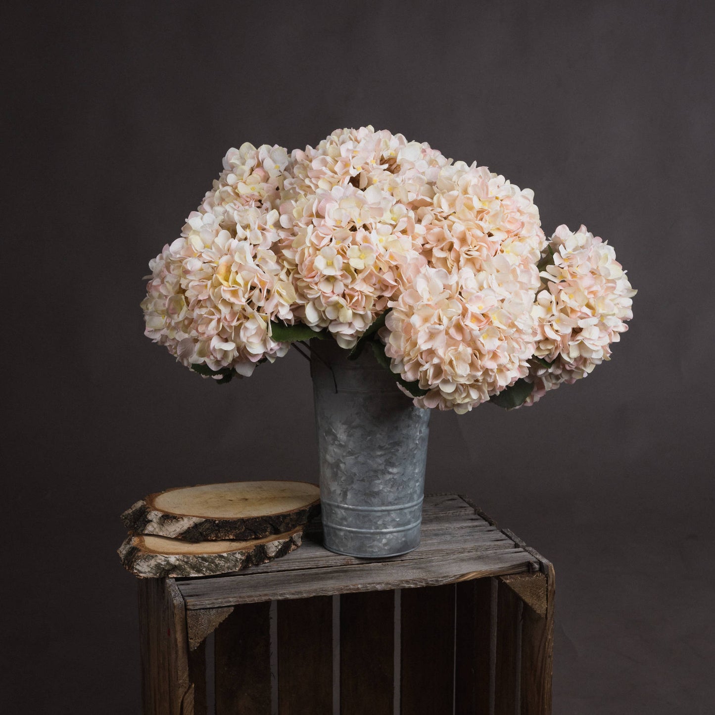 Luxurious Premium Artificial Hydrangea Bloom Stem - 4 colours