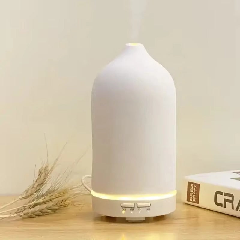 Ceramic Electric Aromatherapy Light Diffuser Humidifier - UK, EU, US & AUS Plug