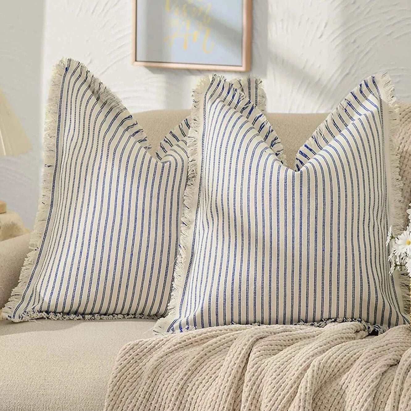 Cotton pillow covers best sale