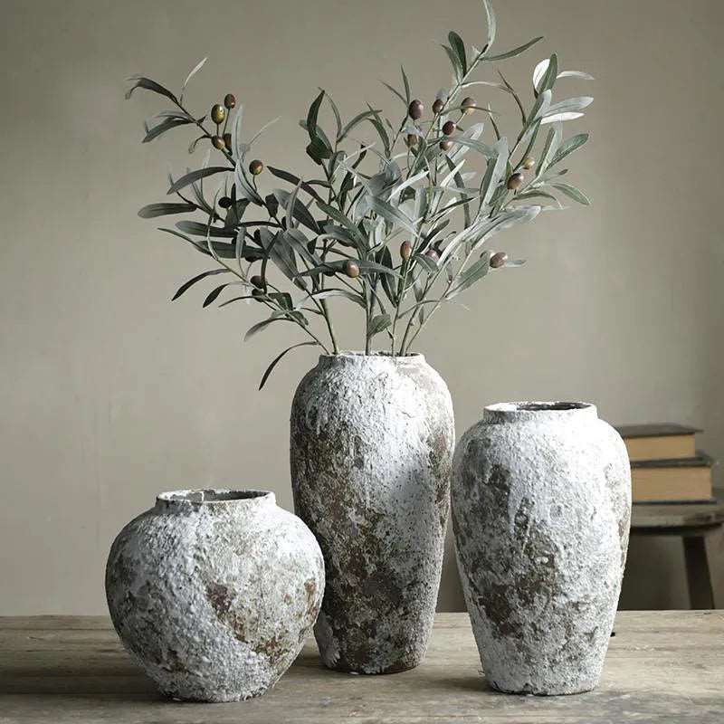 Rustic Distressed Luxury Ceramic Vase - 3 Sizes Lilly & Lula