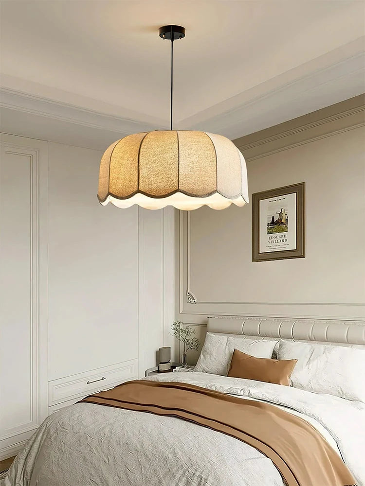 Handmade Natural Scalloped Pendant - 3 Sizes