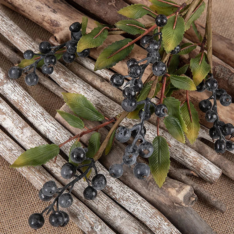 Artificial Christmas Berry Branch Holly Tree - 2 Colours