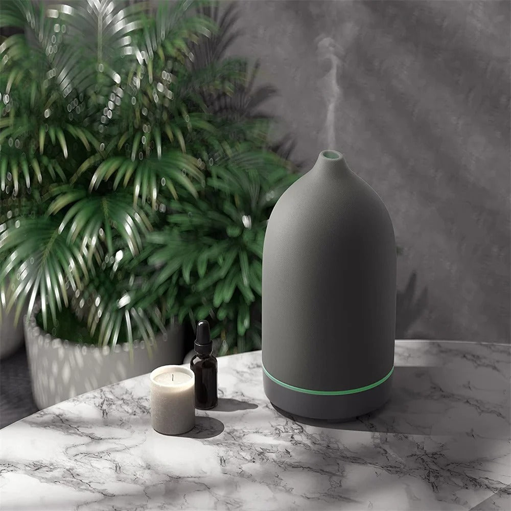 Ceramic Electric Aromatherapy Light Diffuser Humidifier - UK, EU, US & AUS Plug