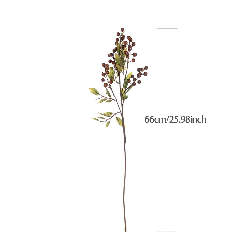 Artificial Christmas Berry Branch Holly Tree - 2 Colours