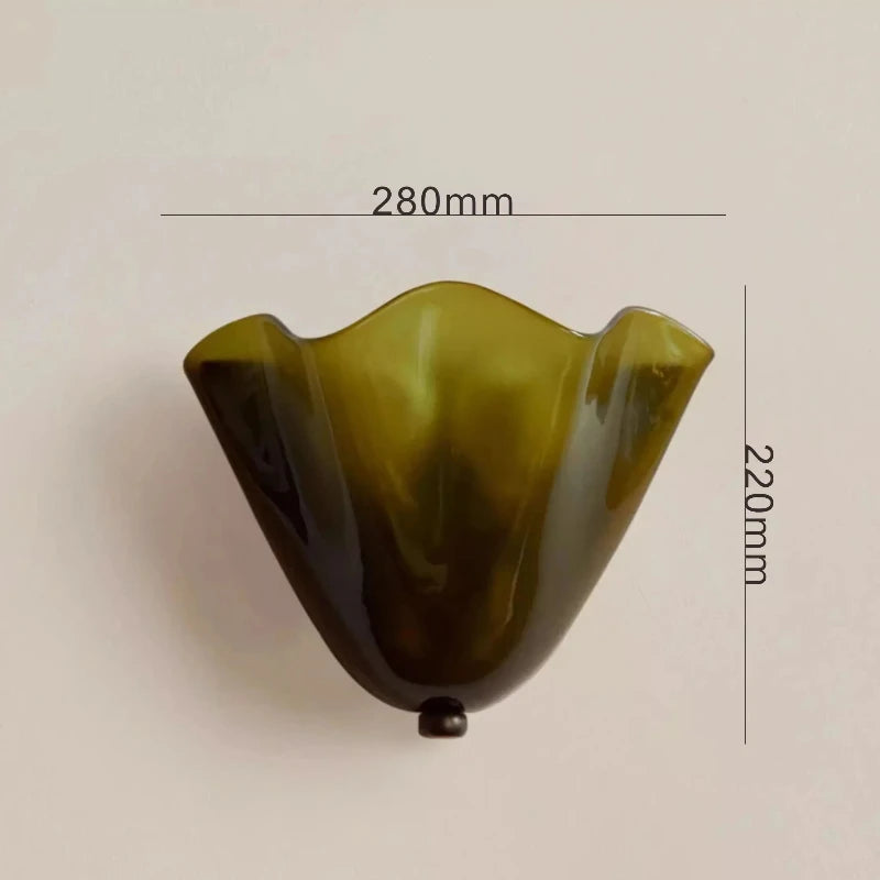 Modern Shell-Shaped Wall Sconce - 4 Colours