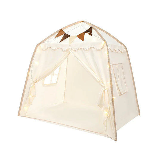 Large Indoor & Outdoor Play Tent for Children in White