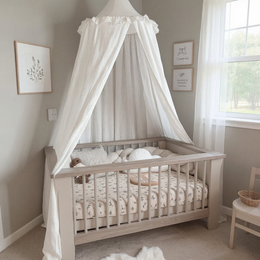 Cozy nursery featuring Baby & Children collection with soft canopy and elegant decor for a charming space