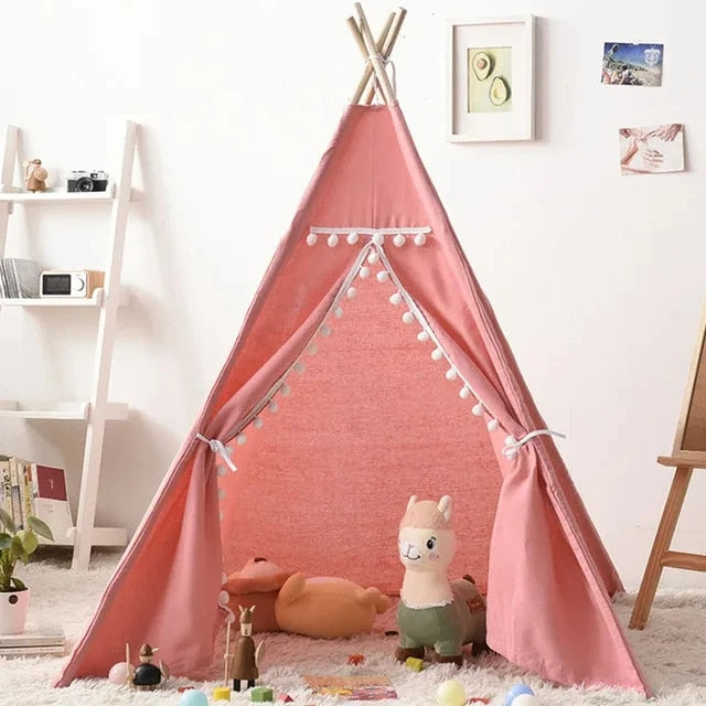 Kids Teepee with window, tent popular tipi, play tent playhouse