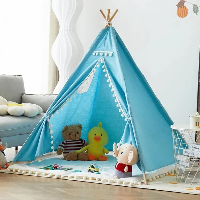 Hotsell Kids Teepee with window, tent tipi, play tent playhouse