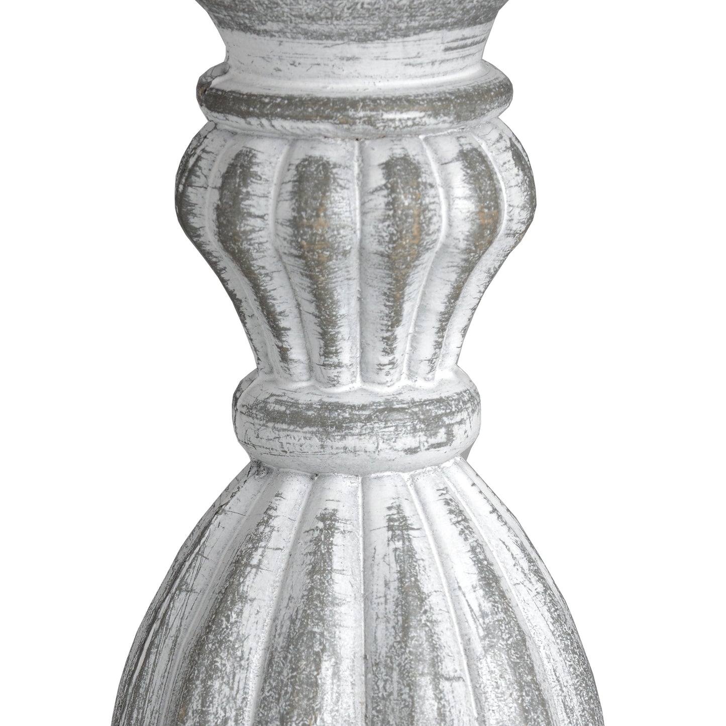 Handcrafted Rustic Aegina Table Lamp with Linen Shade