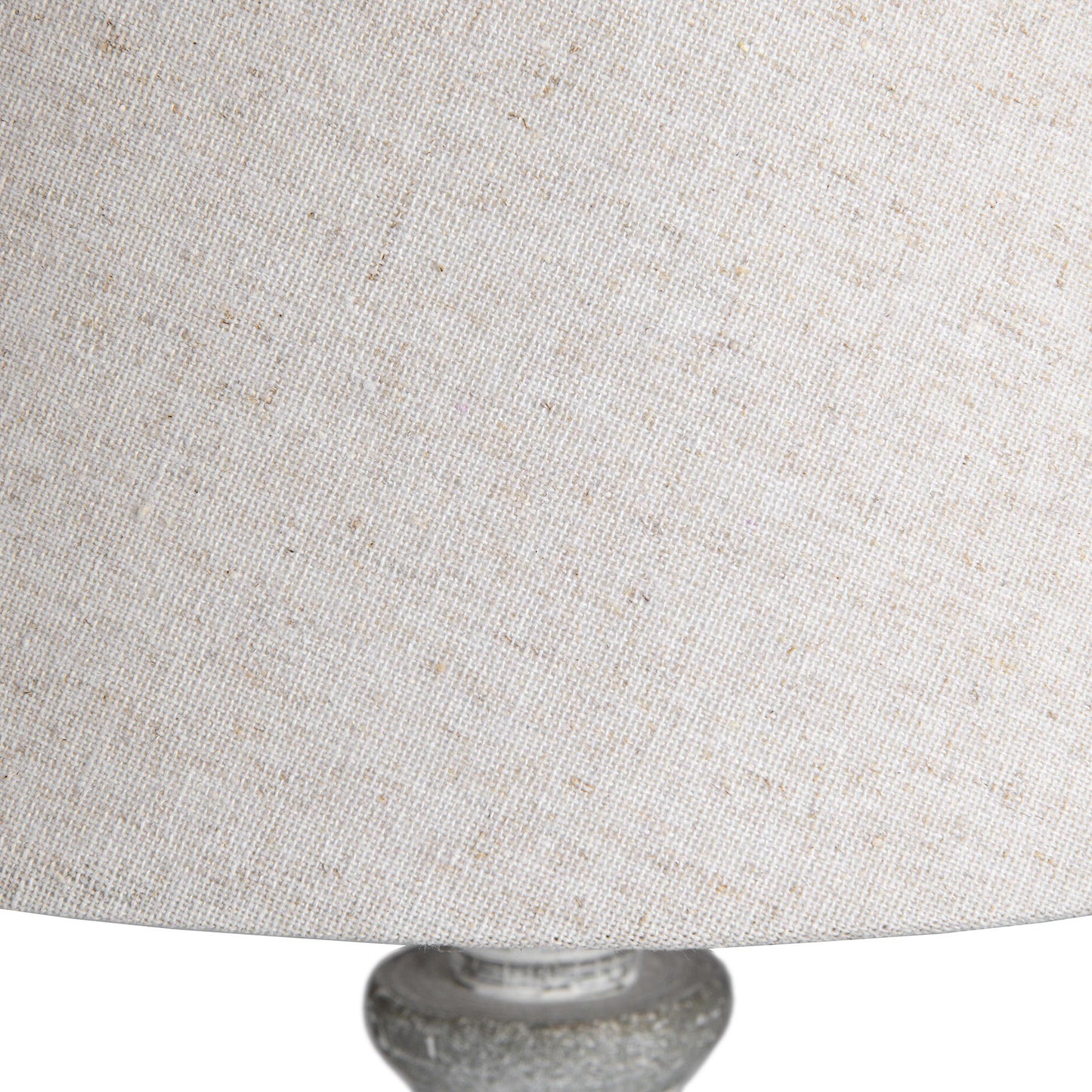 Handcrafted Rustic Aegina Table Lamp with Linen Shade