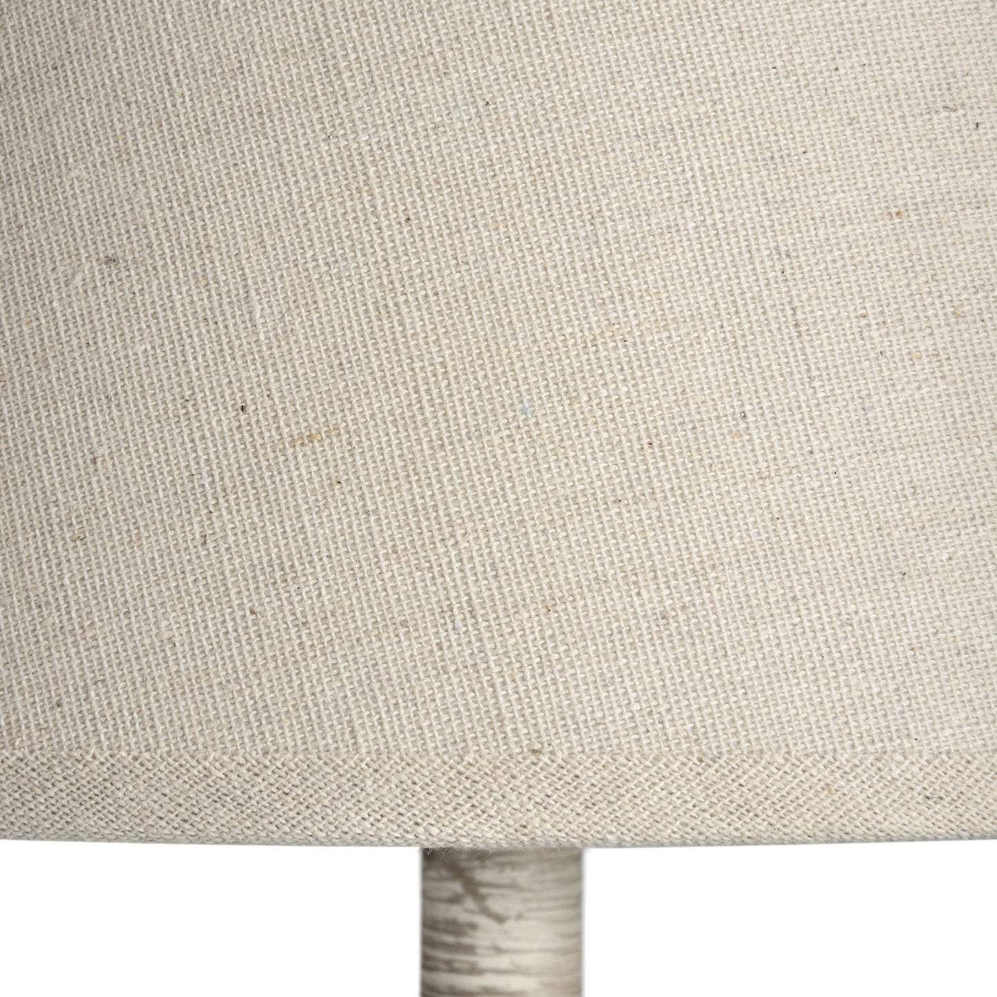 Handcrafted Rustic Leptis Magna Table Lamp with Linen Shade