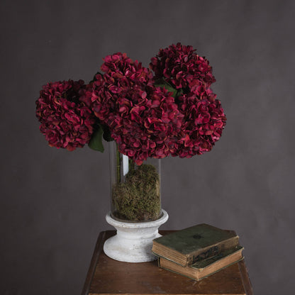 Luxurious Premium Artificial Hydrangea Bloom Stem - 4 colours