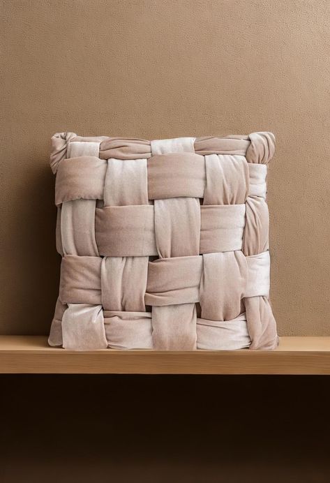 Luxury Velvet Hand Knotted Throw Cushion Cover - 8 Colours