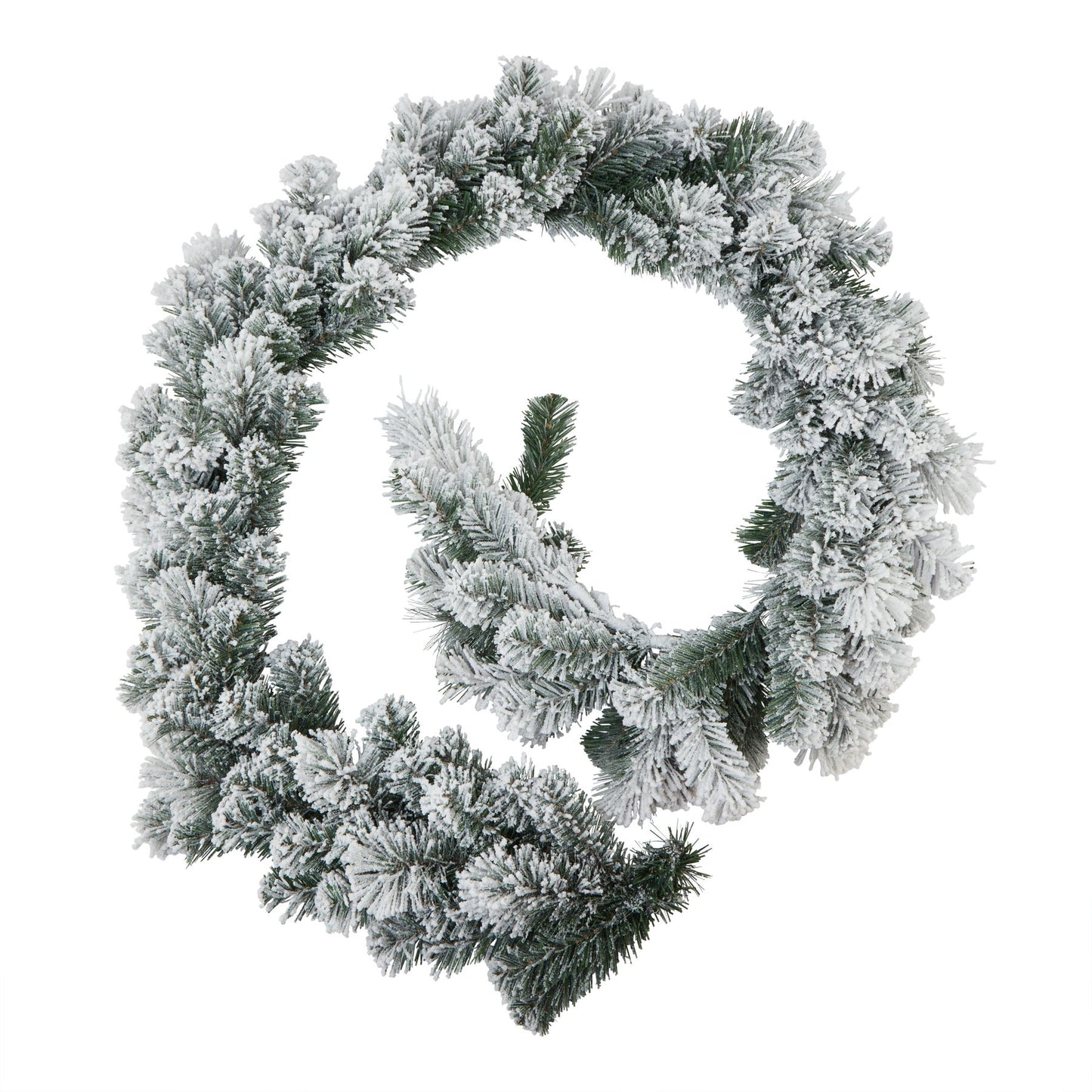 Luxurious Artificial Snowy Pine Garland - 180cm