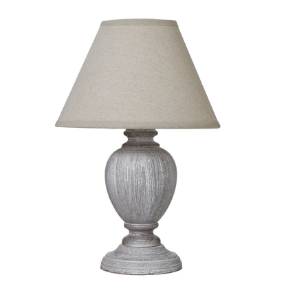 Otem Urn Table Lamp with Linen Shade