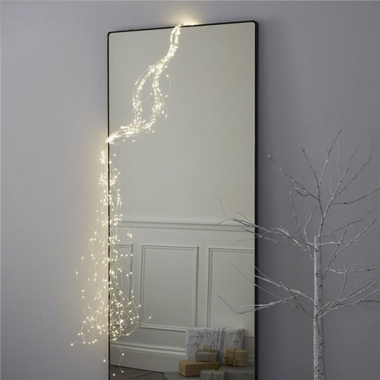 600 LED Vine Branch Christmas Fairy Lights in Silver - 3 Styles Lilly & Lula