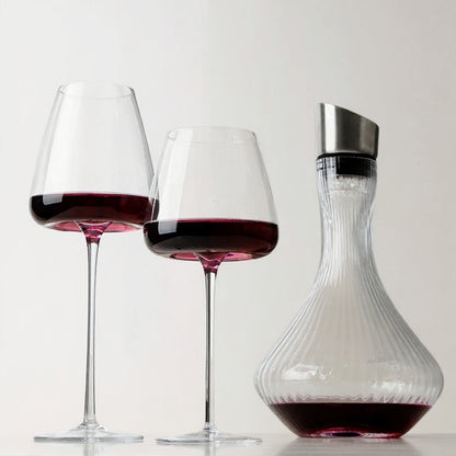 Sets of 2, 4 & 6 Handmade Crystal Wine & Champagne Glasses - 4 Sizes Lilly & Lula