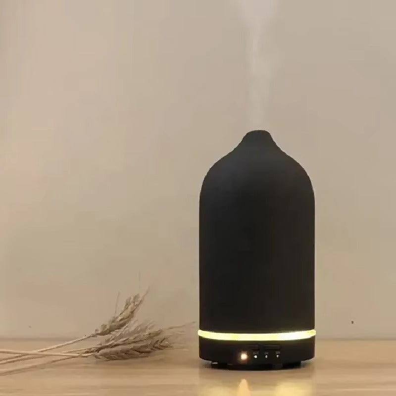 Ceramic Electric Aromatherapy Light Diffuser Humidifier with Remote - UK, EU, US & AUS Plug