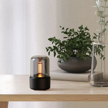 Electric Aromatherapy Diffuser Humidifier - Black & White