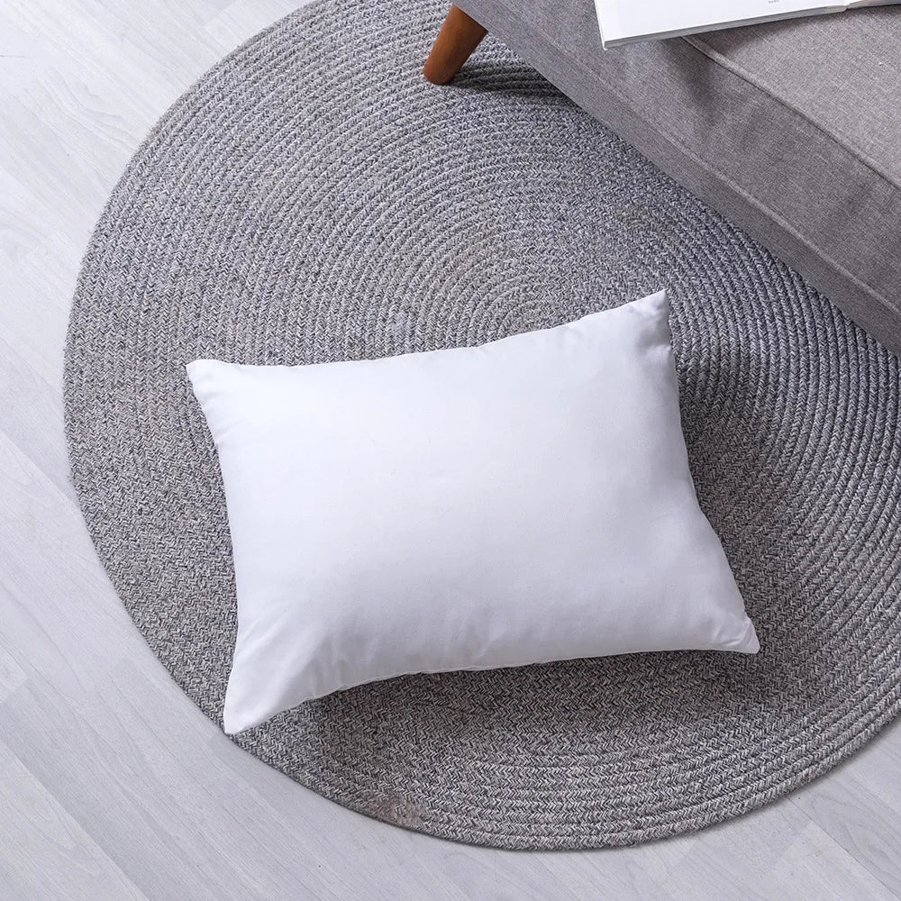 Throw Pillow Cushion High Quality Cotton Inserts - 5 Sizes