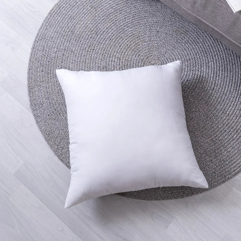 Throw Pillow Cushion High Quality Cotton Inserts - 5 Sizes