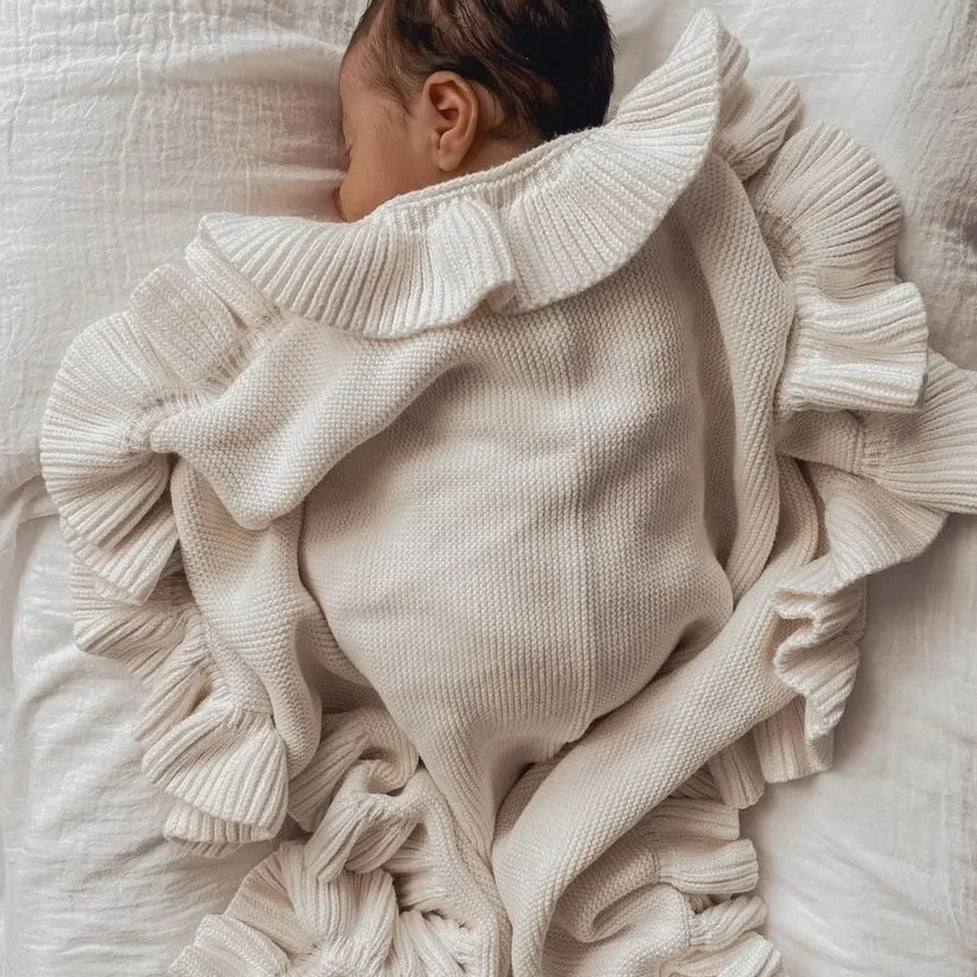 Linen fashion swaddle