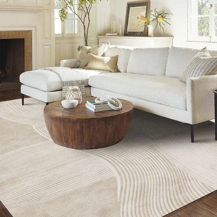 Luxury Indoor Modern Heritage Cream Rug - Wilma Lilly & Lula