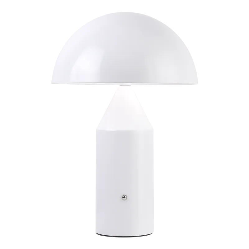 Modern Dimmable Mushroom Portable LED Table Lamp - Gold, White & Black Lilly & Lula