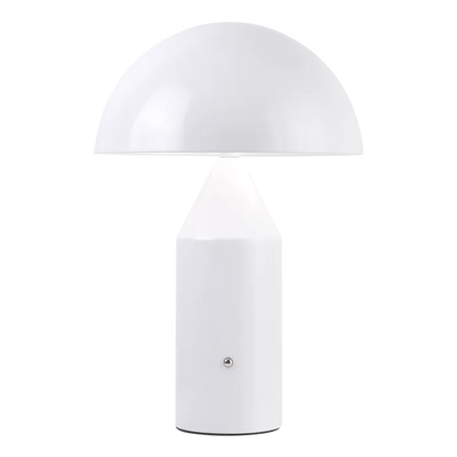 Modern Dimmable Mushroom Portable LED Table Lamp - Gold, White & Black Lilly & Lula