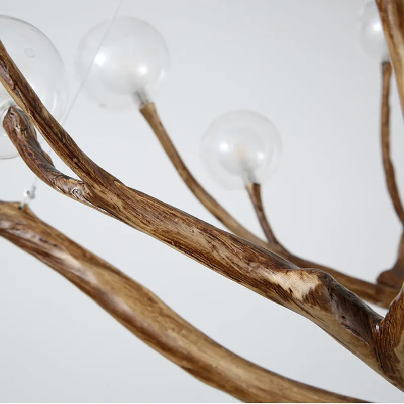 Modern Heritage Tree Branch Chandelier With Glass Bubbles - 4 Sizes Lilly & Lula