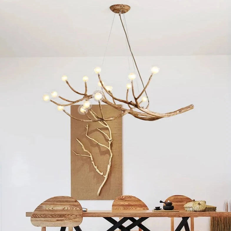 Modern Heritage Tree Branch Chandelier With Glass Bubbles - 4 Sizes Lilly & Lula