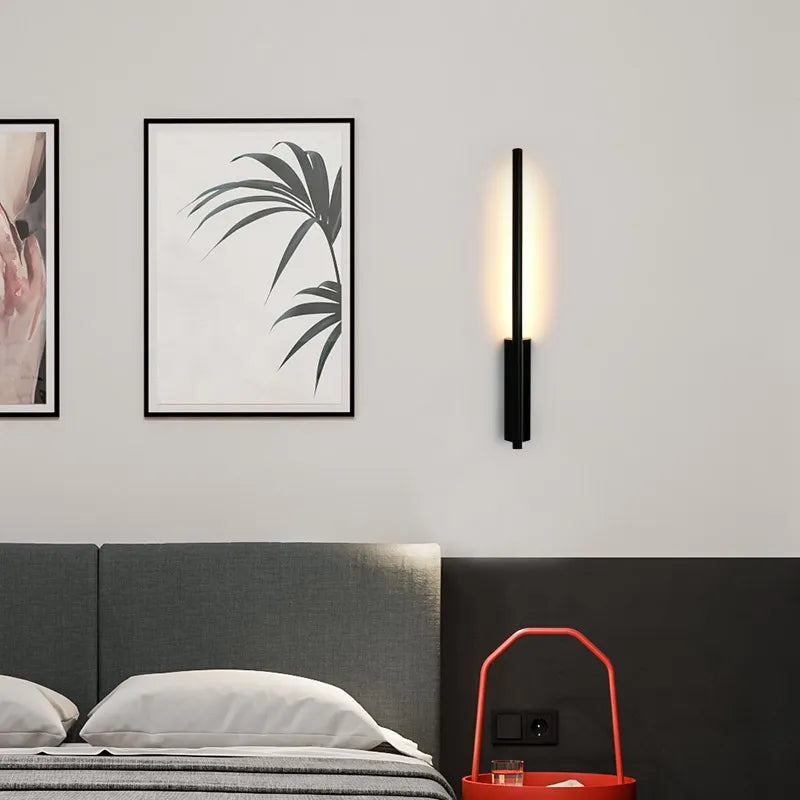 Modern & Minimalistic Luxury Nordic LED Bedside Wall Light - Gold & Black Lilly & Lula