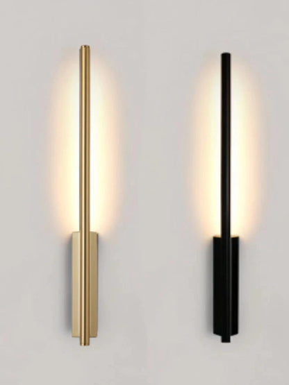 Modern & Minimalistic Luxury Nordic LED Bedside Wall Light - Gold & Black Lilly & Lula