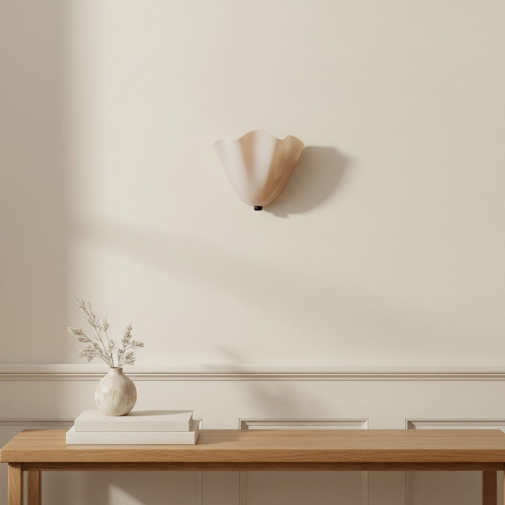 Modern Shell-Shaped Wall Sconce - 5 Colours