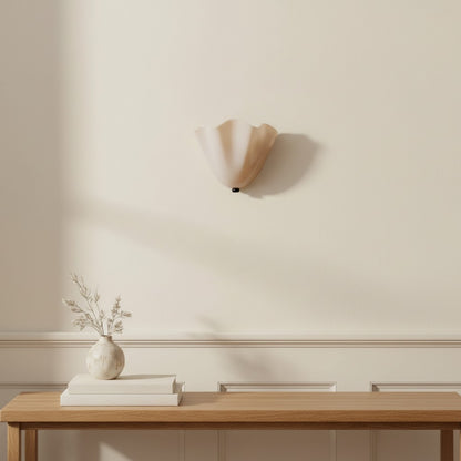Modern Shell-Shaped Wall Sconce - 5 Colours