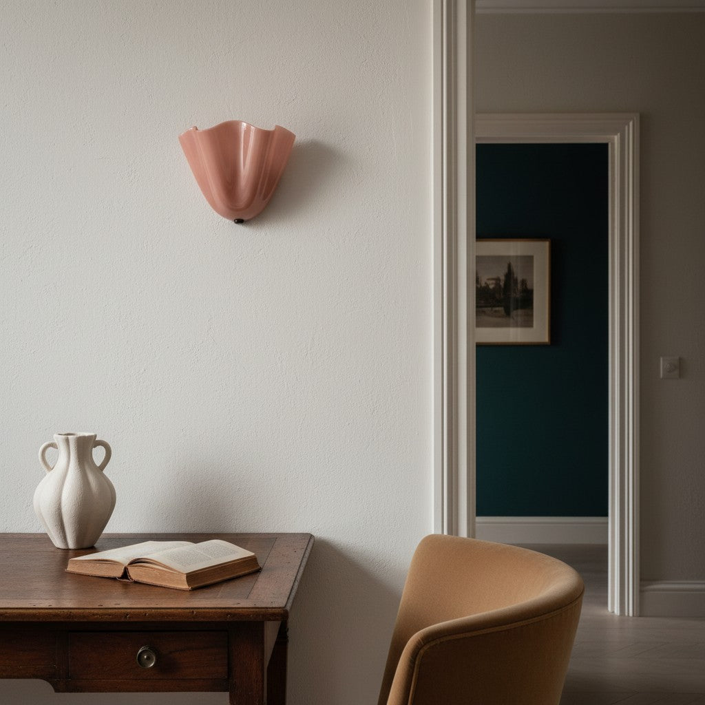 Modern Shell-Shaped Wall Sconce - 5 Colours