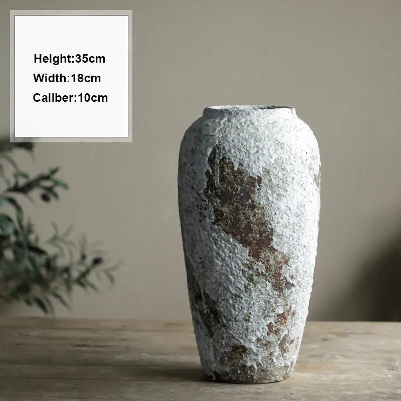 Rustic Distressed Luxury Ceramic Vase - 3 Sizes Lilly & Lula