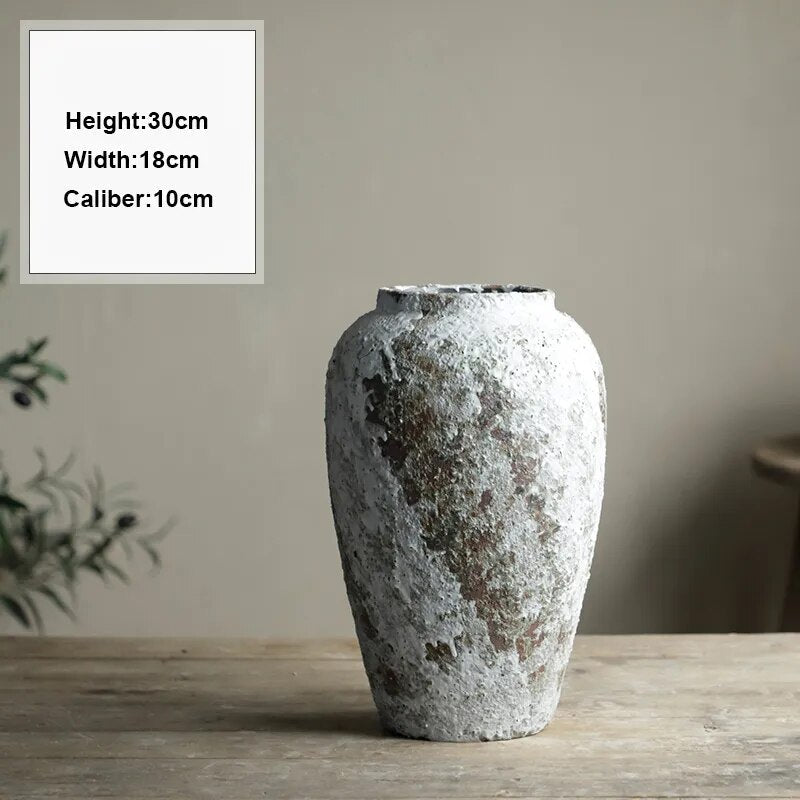 NEW Textured Distressed Ceramic high quality Vases