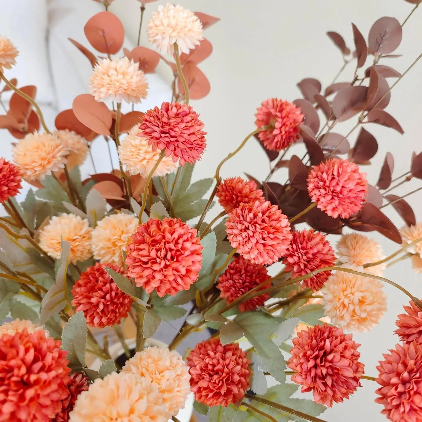 Artificial Small Chrysanthemums Flowers - Various Colours