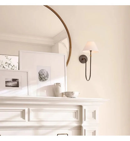 Minimalist Long Arm Mid Century Farmhouse Style Wall Light