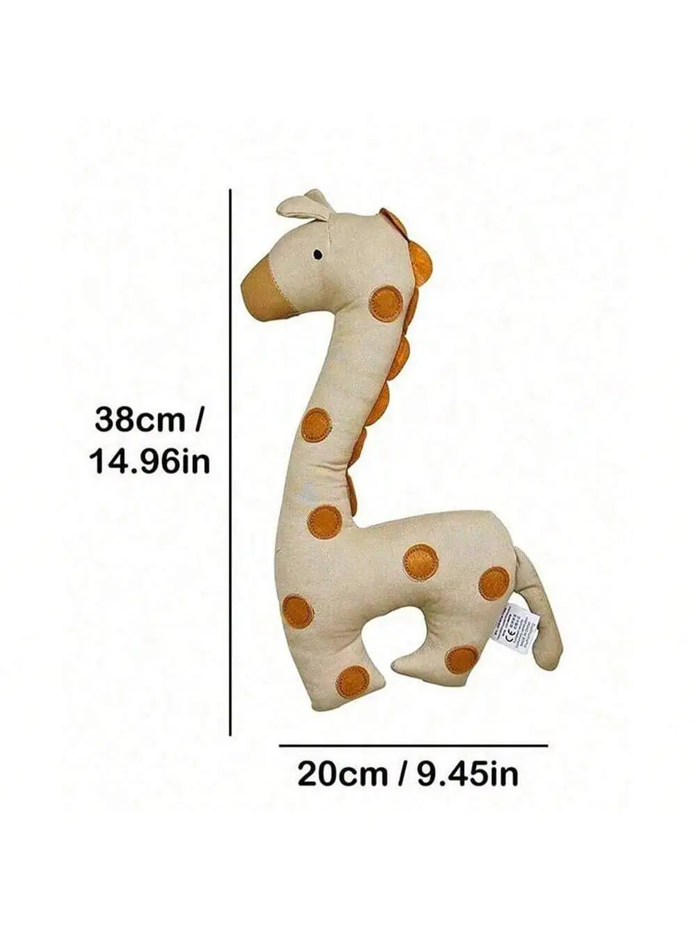 Large Nordic Style Collectable Stuffed Toy Farm & Jungle Animals - Rooster, Goose, Giraffe