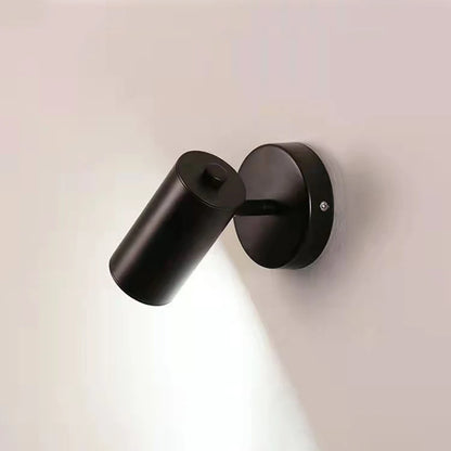 Modern & Sleek Rotating Reading LED Wall Spotlight - Gold & Black