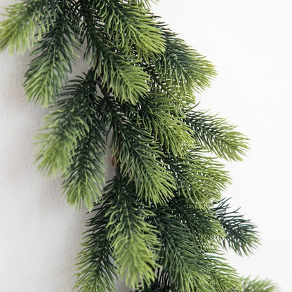 Artificial Christmas Pine Garland Pine for Outdoor & Indoor Use - 2 Sizes