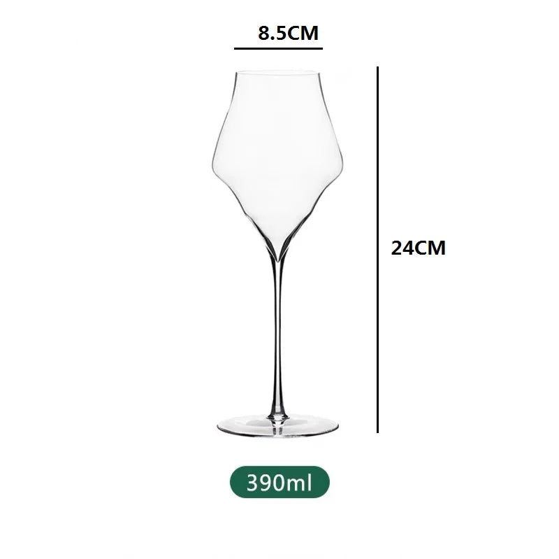 Sets of 2, 4 & 6 Superior Quality Crystal Wine & Champagne Glasses - 3 Sizes