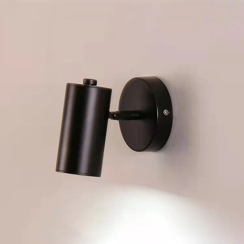 Modern & Sleek Rotating Reading LED Wall Spotlight - Gold & Black